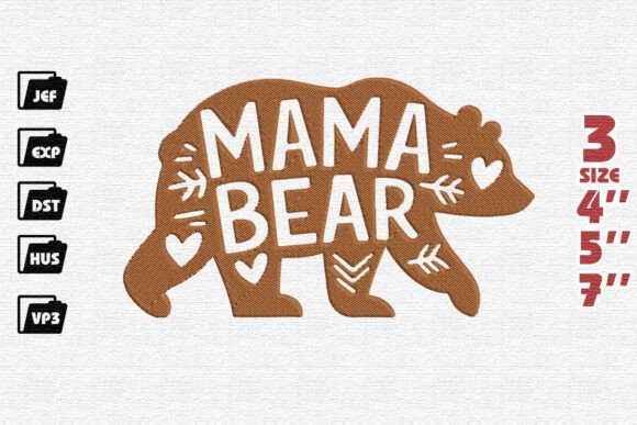 Mama Bear Love Embroidery: A Holiday Review