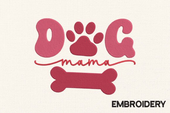 Mama Dog Valentine Embroidery Design Review