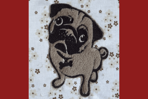 Pug Embroidery Appliqué: A Designer’s Holiday Review