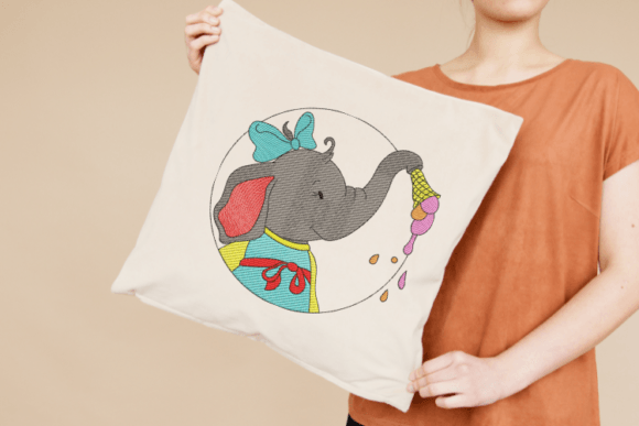 Review: Cute Elephant Digital Embroidery Design