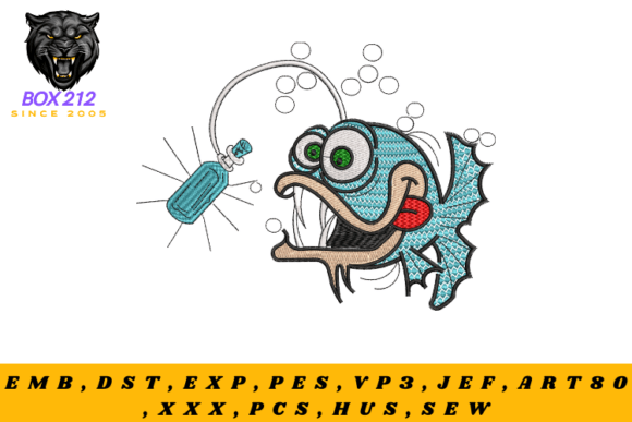 Review: Strange Fish Digital Embroidery Design