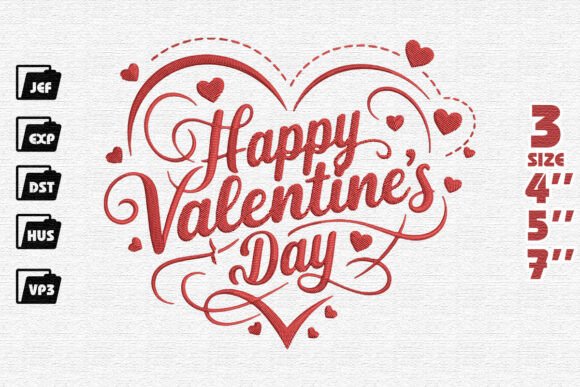 Reviewing Happy Valentine s Day Embroidery for Seasonal Sales