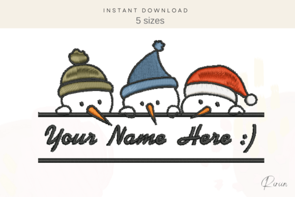 Reviewing the Christmas Name Embroidery Design for Gifts