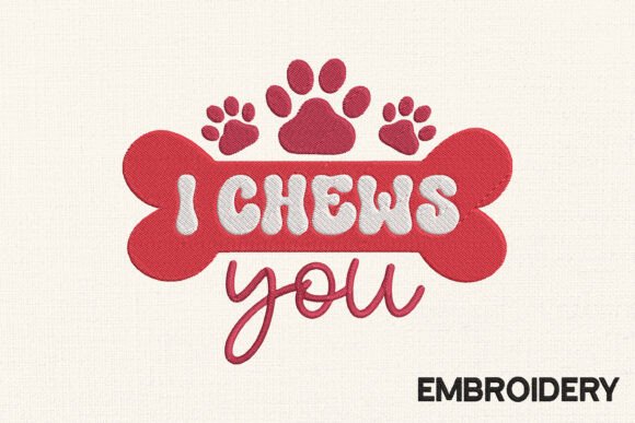 Reviewing the I Chews You Valentine Design
