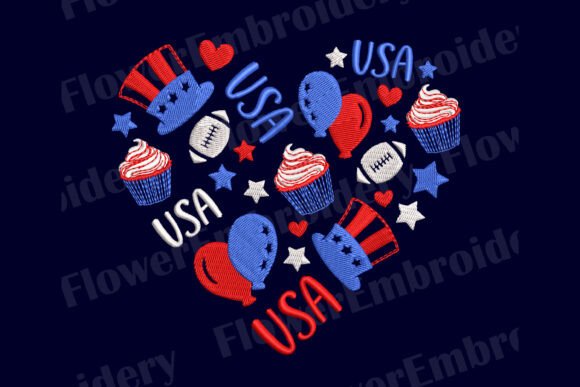 Reviewing the Patriotic Machine Embroidery Design
