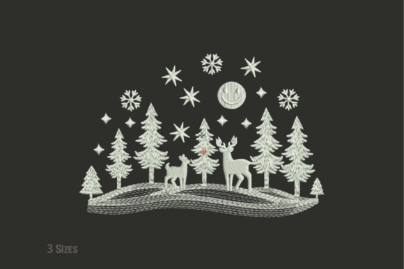 Reviewing Winter Wonderland Embroidery Design