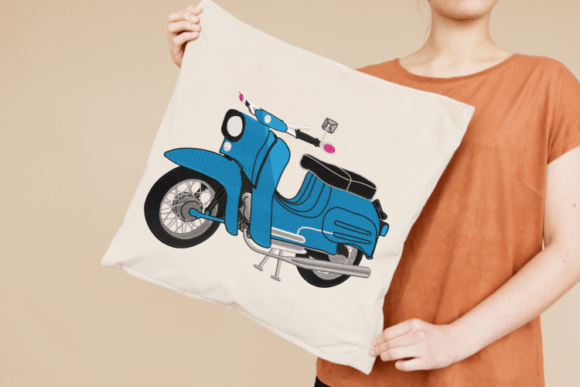 Vespa Digital Embroidery Design Review
